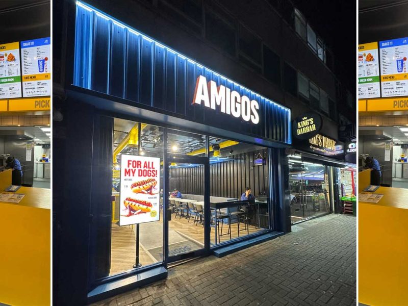 Amigos Burgers Halal restaurant London hounslow