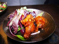 wings chicken Feed your soul Boondocks Halal burger stax Old Street, London