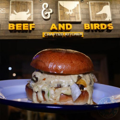 Beef & Birds Halal burger restaurant Spitalfields London Brick Lane