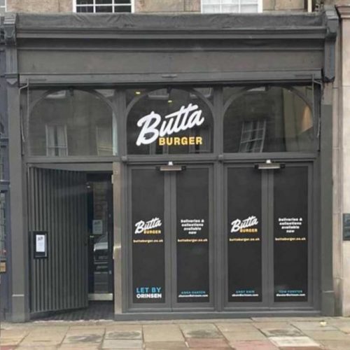 Butta Burger Halal Restaurant Edinburgh Scotland