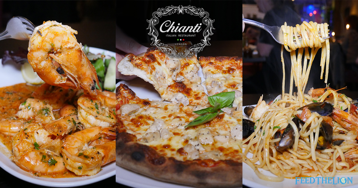 Chianti Italian restaurant West Ealing, London Halal pasta pizza - Feed the  Lion