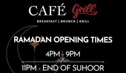 Cafe Grill Halal Luton Restaurant Ramadan Iftar Suhoor