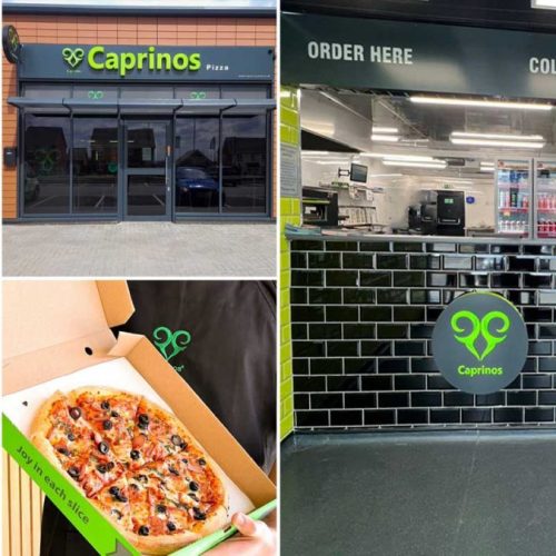 Caprinos Pizza Halal Restaurant Cannock Staffordshire