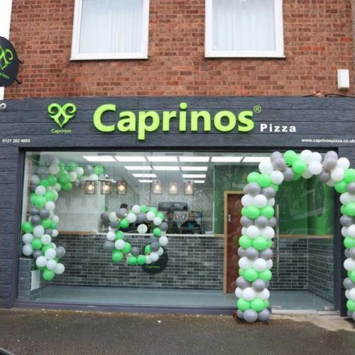 Caprinos Pizza Halal Restaurant Birmingham