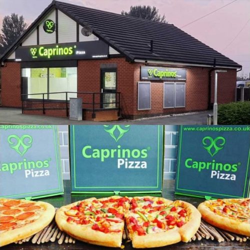 Caprinos Pizza Halal Restaurant Northwich Cheshire