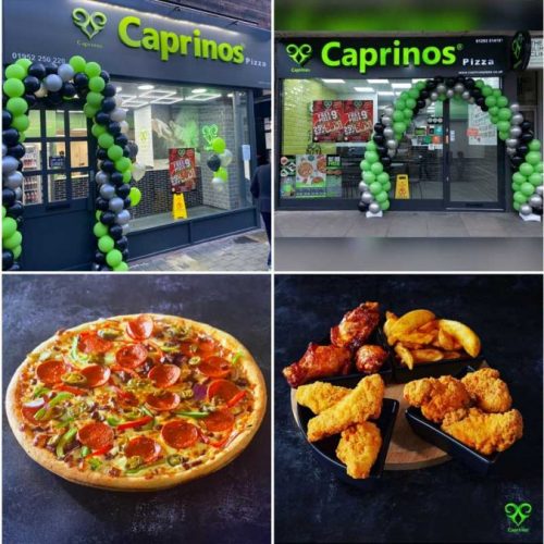 Caprinos Pizza Halal Restaurant Telford Crawley