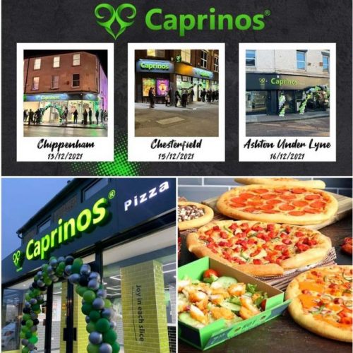 Caprinos Halal Italian Pizza Chesterfield Ashton-under-Lyne