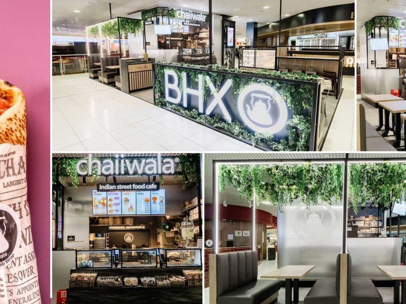 Chaiiwala Halal Indian Cafe Restaurant Birmingham Airport