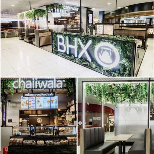 Chaiiwala Halal Indian Cafe Restaurant Birmingham Airport