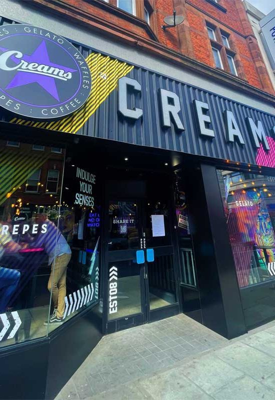 Creams to open in London Putney on Sunday after CEO steps down - Feed ...