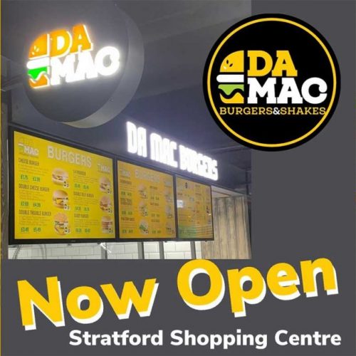 Da Mac McDonald's Halal Burgers 5 Continents Stratford Shopping Centre London