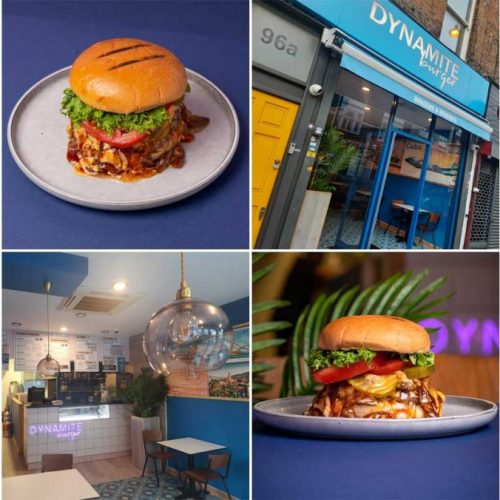 Dynamite Burger Halal Restaurant Stoke Newington London