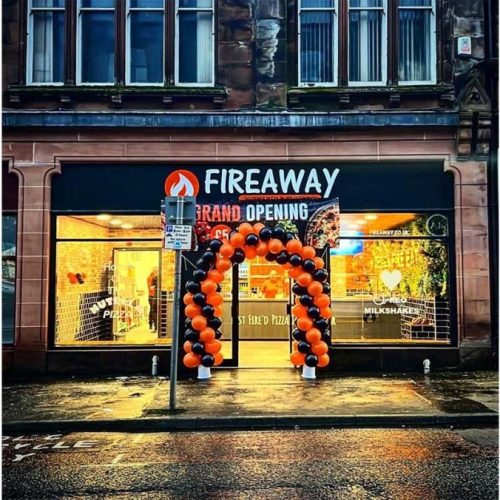 Fireaway Pizza Halal Restaurant Kilmarnock Scotland