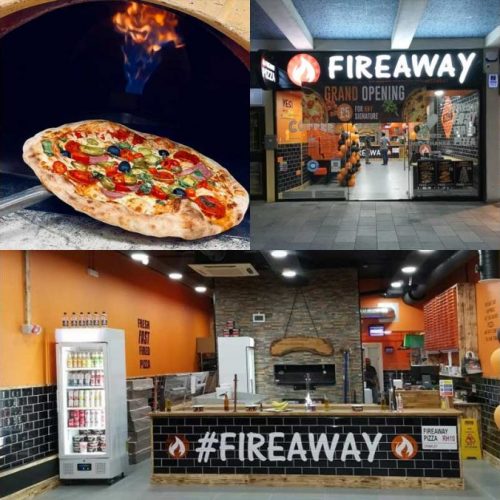 Fireaway Halal Italian Pizzas Restaurant Crawley West Sussex