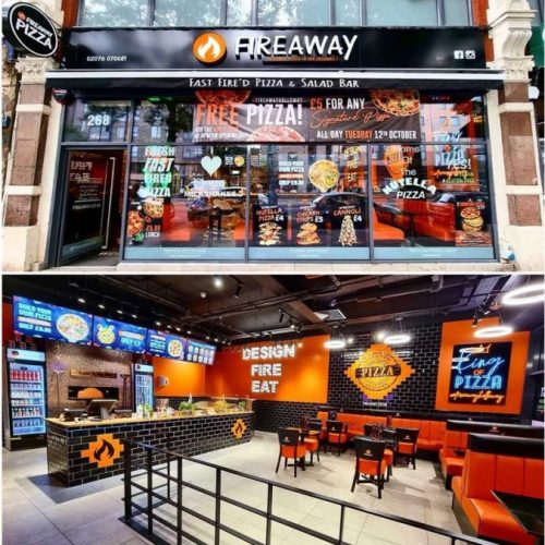 Fireaway PIzza Halal Italian Holloway London