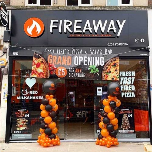 Fireaway Pizza Halal Restaurant London Bexleyheath