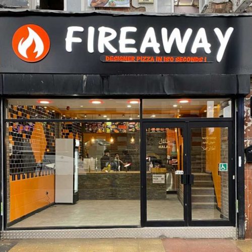 Fireaway Pizza Halal Manchester Cheetham Hill