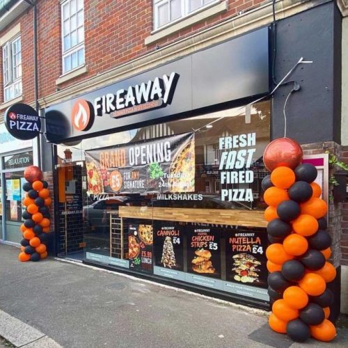 Fireaway Halal Pizza Restaurant Walton-on-Thames Surrey