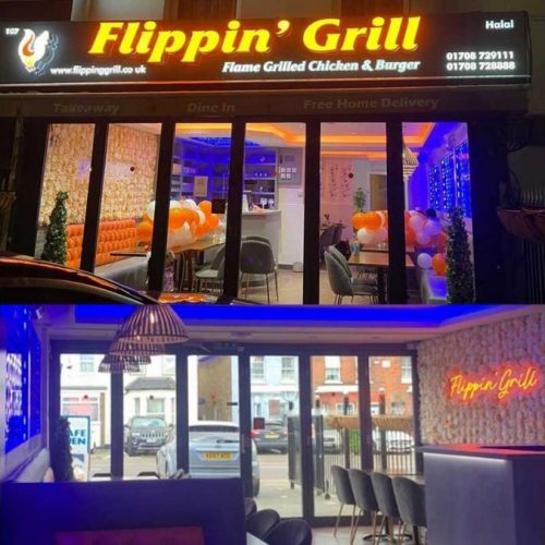 Flippin Grill Halal Restaurant Burgers Romford London