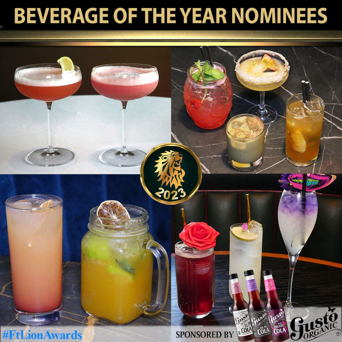 #FtLionAwards 2023 Beverage of the Year shortlist - Feed the Lion