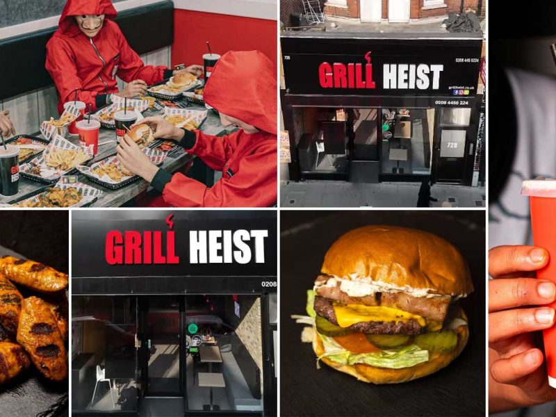 Grill Heist Halal Burger Restaurant London Finchley