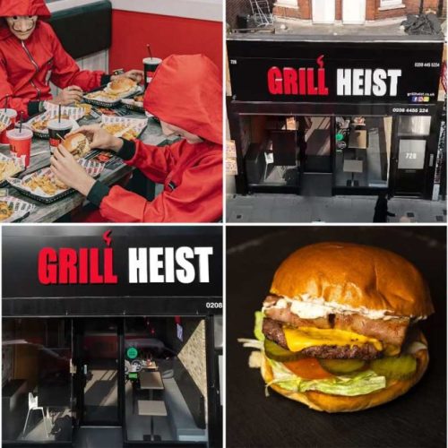 Grill Heist Halal Burger Restaurant London Finchley