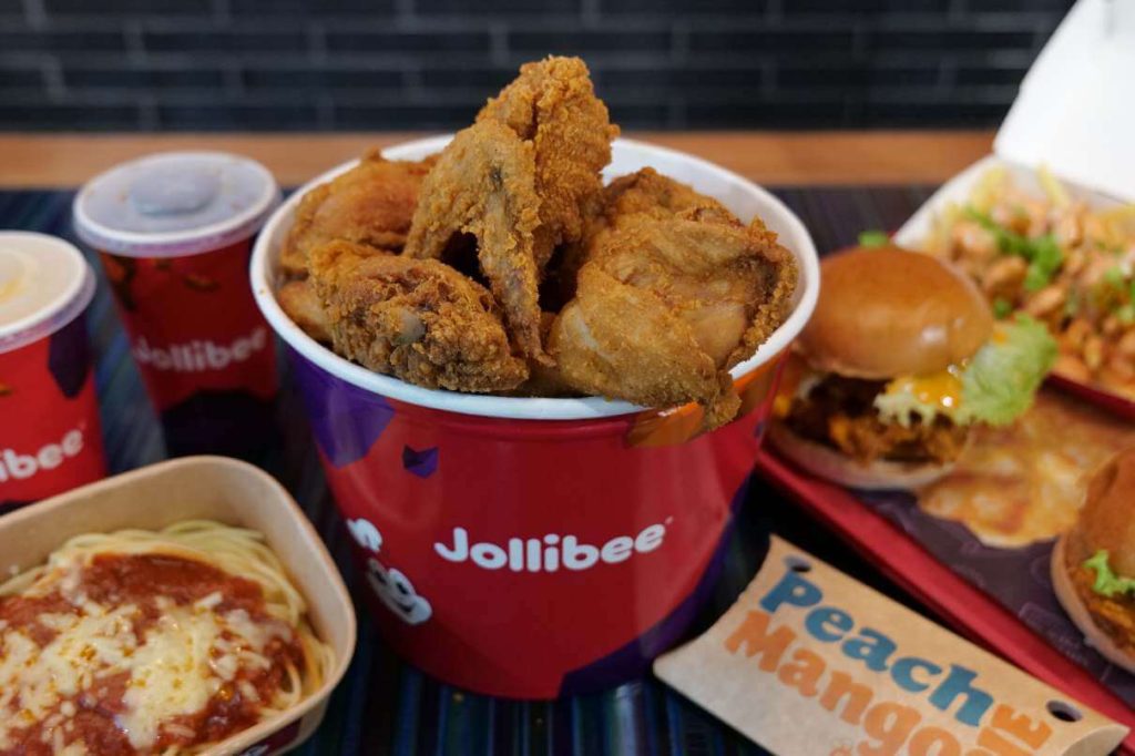 Jollibee Philippines Halal chicken fast food burger wings restaurant Leicester Square UK