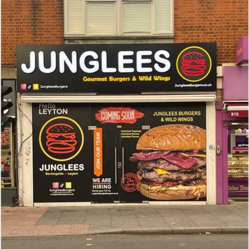 Junglees Halal Restaurant Burgers London Leyton