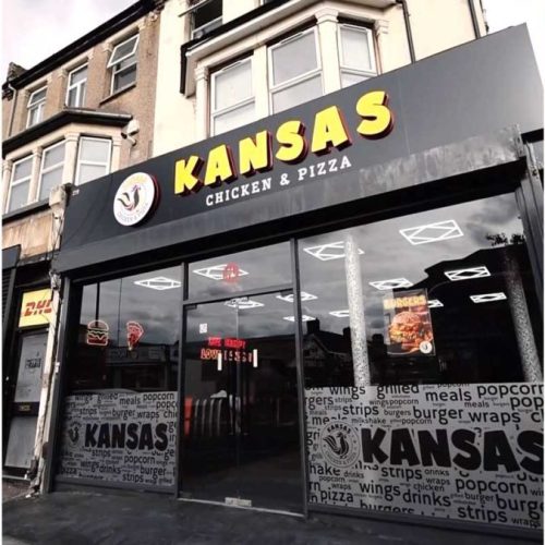 Kansas Chicken Halal Pizza Restaurant Ilford London