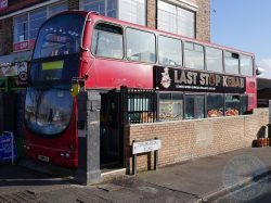 Last Stop Kebab Bus fast food restaurant Halal Turkish Edmonton