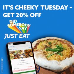 Just eat clearance tuesday