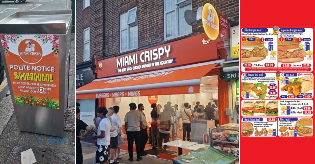 Miami Crispy Halal Chicken Restaurant Burger London Ilford