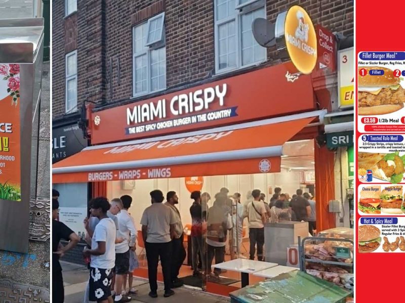 Miami Crispy Halal Chicken Restaurant Burger London Ilford