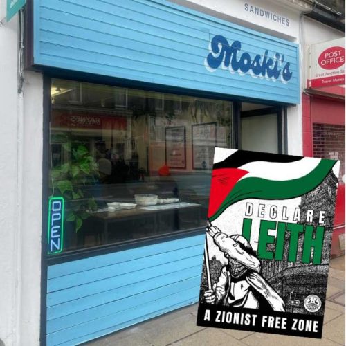 Moski's Cafe Halal Restaurant Edinburgh Leith Scotland