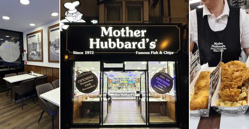 Mother Hubbard's Fish Chips Halal Restaurant London Walthamstow