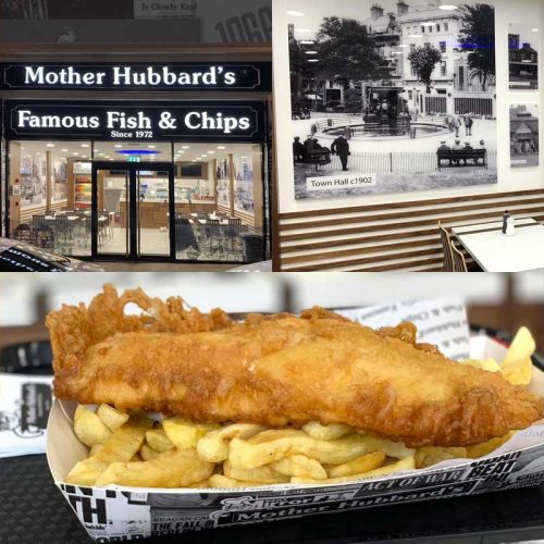 Mother Hubbard's Leicester Halal HMC Fish & Chips