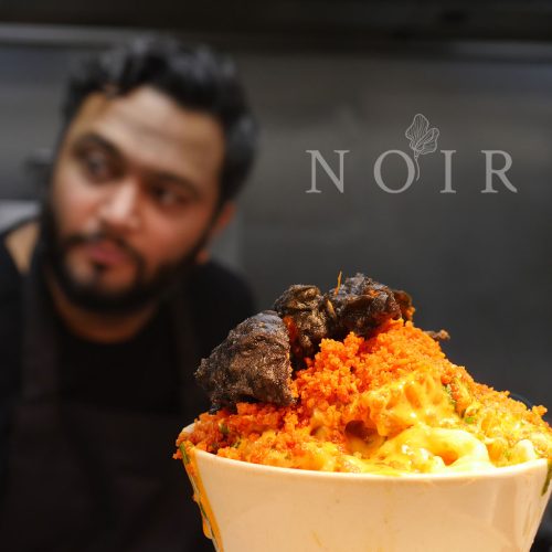 NOIR fine dining Halal restaurant London South Woodford with Indian chef