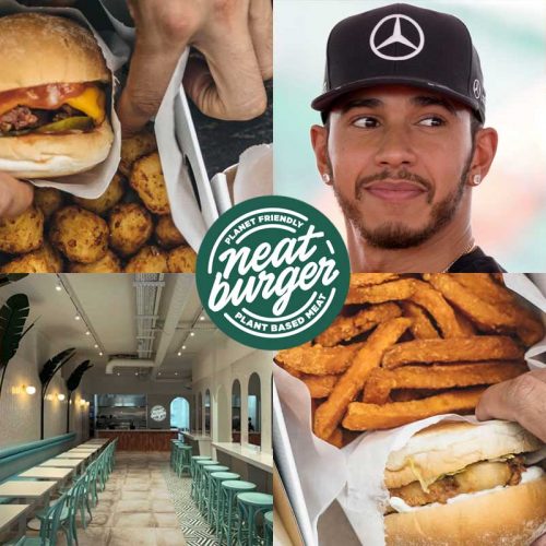 Neat Burger Lewis Hamilton Vegan