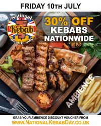 National Kebab Day Ambience restaurant London