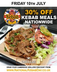 National Kebab Day Halal restaurant Cambridge-Grillerz