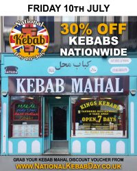 National Kebab Day Halal restaurant Kebab Mahal