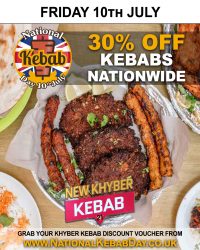 National Kebab Day Halal restaurant Khyber Kebab Cardiff