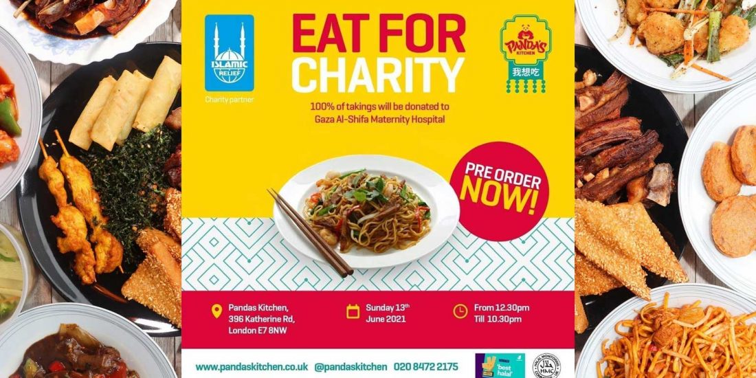 Panda S Kitchen Donating 100 Proceeds To Gaza This Sunday Feed The Lion   Pandas Kitchen 1100x550 