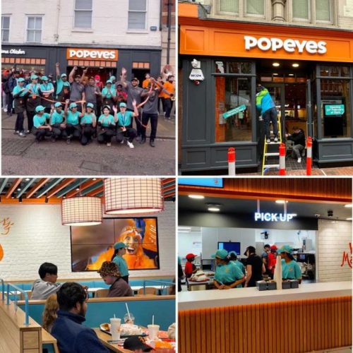 Popeyes Louisiana Kitchen Halal Chicken Burgers Restaurant Cambridge