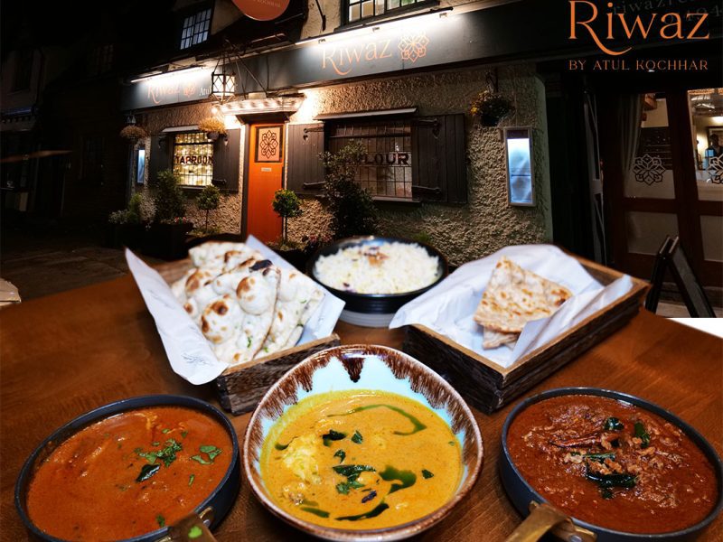 Riwaz by Atul Kochhar in Beaconsfield Halal fine-dining Indian restaurant