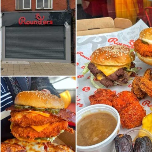 Rounders Burgers Halal Restaurant Manchester Urmston