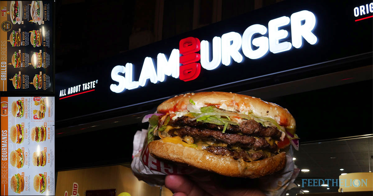 Slam burger just eat online