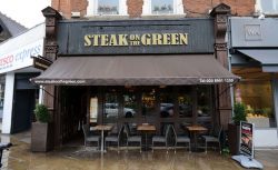 Aussie wagyu Halal beef Steak On The Green London Ealing fine dining restaurant