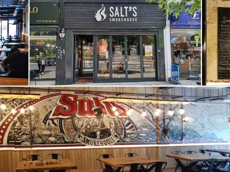 Salt's Smokehouse Halal Restaurant Burgers Ealing London