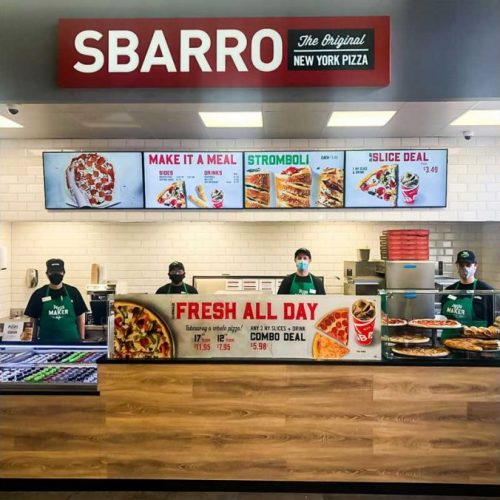 Sbarro Pizza Halal EG Group Birmingham